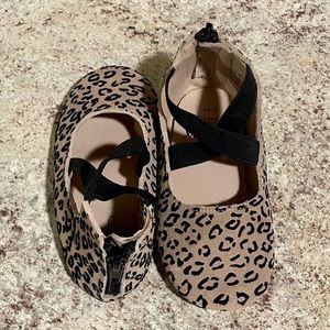 Monkey Feet Leopard Print Ballet Flats
